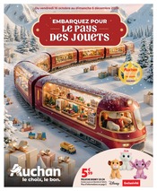 Prospectus Supermarchés Auchan Hypermarché en cours à Touvre et alentours, "EMBARQUEZ POUR LE PAYS DES JOUETS", 72 pages, 16/10/2026 - 06/12/2026 Catalogue Supermarchés Auchan Hypermarché en cours à Touvre et alentours, "EMBARQUEZ POUR LE PAYS DES JOUETS", 72 pages, 16/10/2026 - 06/12/2026