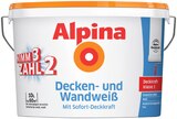 Decken- und Wandweiß von Alpina für 39,99 € bei POCO im Angebot Decken- und Wandweiß von Alpina im aktuellen POCO Prospekt