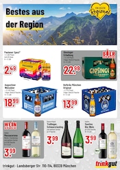 Aktueller Trinkgut Prospekt mit Rotwein, "Münchens Getränkemarkt!", Seite 4