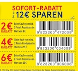 2/4/6 € Rabatt bei Kaufland im Prospekt "" für 