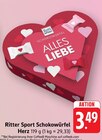 Schokowürfel Herz Angebote von Ritter Sport bei E center Fellbach für 3,49 €
