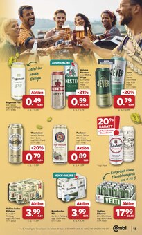 Veltins im combi Prospekt "Markt - Angebote" mit 34 Seiten (Ahlen)