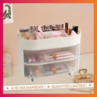 Rangement vanity maquillage en promo chez B&M Rangement vanity maquillage dans le catalogue B&M