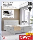 Boxspringbett Rio für 599,99 € bei Netto Marken-Discount im Angebot Boxspringbett Rio im aktuellen Netto Marken-Discount Prospekt