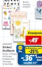 Sticker/Grußkarte von crelando für 0,36 € bei Lidl im Angebot Sticker/Grußkarte von crelando im aktuellen Lidl Prospekt