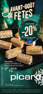 Catalogue Picard "Un avant-goût de fêtes", 16 pages, à Nogent-sur-Marne, 18/11/2019 - 05/12/2019 Prospectus Picard "Un avant-goût de fêtes", 16 pages, à Nogent-sur-Marne, 18/11/2019 - 05/12/2019