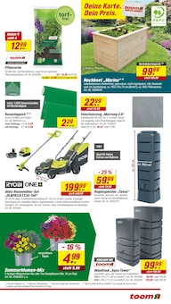 Rasenmäher Angebot im aktuellen toom Baumarkt Prospekt auf Seite 3