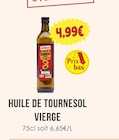 Huile de tournesol vierge - Naturalia en promo chez Naturalia Huile de tournesol vierge - Naturalia dans le catalogue Naturalia