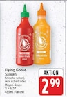 Sriracha scharf von Flying Goose für 2,99 € bei E center im Angebot Sriracha scharf von Flying Goose im aktuellen E center Prospekt