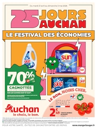 Prospectus Auchan Hypermarché à Claye-Souilly, "25 JOURS AUCHAN", 36 pages, 21/04/2026 - 03/05/2026