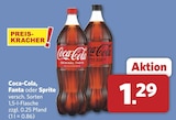 Original Taste Angebote von Coca-Cola bei combi Osnabrück für 1,29 €