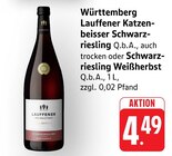 Katzenbeisser Schwarzriesling bei E center im Prospekt "" für 4,49 €