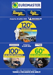 Catalogue Garages & Automobile Euromaster en cours à Labastide-Murat et alentours, EUROMASTER, 10 pages, 29/06/2026 - 12/07/2026