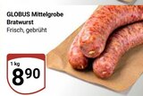 Aktuelle Bratwurst Angebote bei GLOBUS in Siegen (Universitätsstadt) Aktuelles Mittelgrobe Bratwurst Angebot bei GLOBUS in Siegen (Universitätsstadt) ab 8,90 €