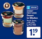 Dessert im Gläschen von Gourmet Finest Cuisine für 1,19 € bei ALDI SÜD im Angebot Dessert im Gläschen von Gourmet Finest Cuisine im aktuellen ALDI SÜD Prospekt