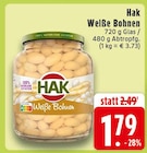 Weiße Bohnen bei EDEKA im Kempen Prospekt für 1,79 €