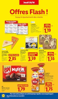 Promotion Glace dans le prospectus Lidl, valable du 29/10/2026 au 04/11/2026 Promo Glace dans le catalogue Lidl du moment à la page 20