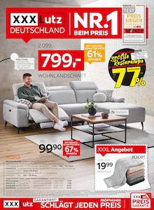 XXXLutz Möbelhäuser Essen Prospekt "NR.1 BEIM PREIS" mit 37 Seiten