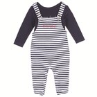 L'ENSEMBLE BODY + SALOPETTE - Mes Petits Cailloux en promo chez Stokomani L'ENSEMBLE BODY + SALOPETTE - Mes Petits Cailloux dans le catalogue Stokomani