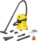 Aspirateur eau et poussieres wd 3 en promo chez Brico Dépôt Rodez à 79,90 €