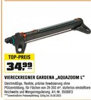 OBI Wuppertal - Viereckregner 11AQUAZOOM L" Angebot im Prospekt Viereckregner 11AQUAZOOM L" bei OBI im Wuppertal Prospekt für 34,99 €