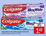 Aktuelle Kühlschrank Angebote bei Marktkauf in Rottenburg (Neckar) Aktuelles Max Fresh Cooling Crystals Zahncreme Angebot bei Marktkauf in Rottenburg (Neckar) ab 1,49 €