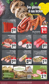 Wurst im EDEKA Prospekt "Wir lieben Lebensmittel!" mit 24 Seiten (Dresden)