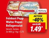 Walter Popps Beilagensalat von Feinkost Popp im aktuellen Lidl Prospekt für 1,49 €