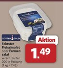 Feinster Fleischsalat von Küsten Gold für 1,49 € bei combi im Angebot Feinster Fleischsalat von Küsten Gold im aktuellen combi Prospekt