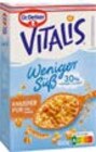 Vitalis Müsli von Dr. Oetker im aktuellen tegut Prospekt für 2,49 €