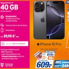 iPhone 16 Pro Angebote von Apple bei expert Ravensburg für 609,00 €