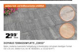 Terrassenplatte „Corso“ Angebote von Diephaus bei OBI Schweinfurt für 2,99 €