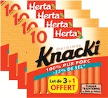 Knacki Original -25% de sel x10 - Herta en promo chez Intermarché Super Knacki Original -25% de sel x10 - Herta dans le catalogue Intermarché Super