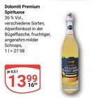 Dolomiti Premium Spirituose Angebote bei GLOBUS Halle für 13,99 €