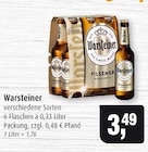 Pilsener Angebote von Warsteiner bei Markant Neumünster für 3,49 €