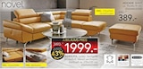 Ecksofa im Angebot bei BRAUN Möbel-Center in Pirmasens Ecksofa Angebote von novel bei BRAUN Möbel-Center Pirmasens für 389,00 €