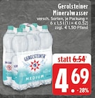 Mineralwasser im Angebot bei EDEKA in Lünen Mineralwasser Angebote von Gerolsteiner bei EDEKA Lünen für 4,69 €