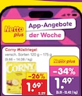 Müsliriegel von Corny für 1,49 € bei Netto Marken-Discount im Angebot Müsliriegel von Corny im aktuellen Netto Marken-Discount Prospekt