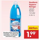 Hygiene-Reiniger Angebote von DanKlorix bei Netto Marken-Discount Ahaus für 1,99 €