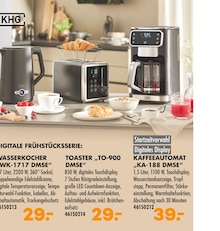 Toaster im Möbel Kraft Prospekt "TRAUMMÖBEL ZUM SPARPREIS!" mit 32 Seiten (Berlin)