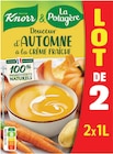 Douceur d'Automne à la crème fraîche - Knorr & La Potagère en promo chez Intermarché Super Douceur d'Automne à la crème fraîche - Knorr & La Potagère dans le catalogue Intermarché Super
