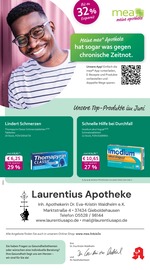 mea - meine apotheke Apotheke Prospekt der aktuellen Woche mit 4 Seiten, gültig von 01.06.2025 bis 30.06.2025, in Bilshausen und Umgebung Aktueller mea - meine apotheke Apotheke Prospekt in Bilshausen und Umgebung, "Unsere Juni-Angebote" mit 4 Seiten, 01.06.2025 - 30.06.2025