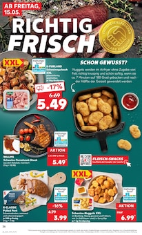 Schweinefilet Angebot im Kaufland Prospekt, gültig von 15.05.2026 bis 20.05.2026 Schweinefilet Angebot im aktuellen Kaufland Prospekt auf Seite 26