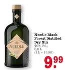 Aktuelles Needle Black Forest Distilled Dry Gin Angebot bei E center in Mainz ab 9,99 €