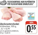 Aktuelles Hähnchenunterschenkel Angebot bei nah und gut in Würzburg ab 0,55 €