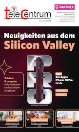 WR Tele-Centrum Norden GmbH & Co.KG Elektromärkte Prospekt der aktuellen Woche mit 8 Seiten, gültig von 01.10.2026 bis 31.10.2026, in Südbrookmerland und Umgebung Aktueller WR Tele-Centrum Norden GmbH & Co.KG Elektromärkte Prospekt in Südbrookmerland und Umgebung, "Neuigkeiten aus dem Silicon Valley" mit 8 Seiten, 01.10.2026 - 31.10.2026