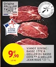 Viande bovine : basse côte à griller ou basse côte à griller - Jean Rozé / Producteurs et Commerçants en promo chez Intermarché Brest à 9,90 €