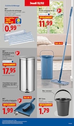 Offre Poubelle dans le catalogue Lidl du moment à la page 39