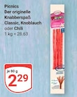 Picnics Classic im Angebot bei GLOBUS in Saarbrücken Picnics Classic Angebote bei GLOBUS Saarbrücken für 2,29 €