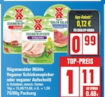 Veganer Schinkenspicker oder veganer Aufschnitt Angebote von Rügenwalder Mühle bei EDEKA Potsdam für 0,99 €